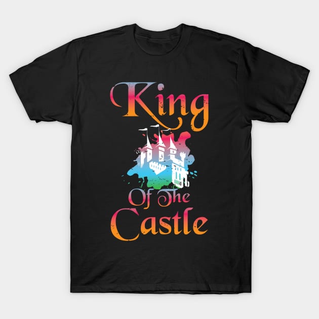 Castle King T-Shirt by PixelArt